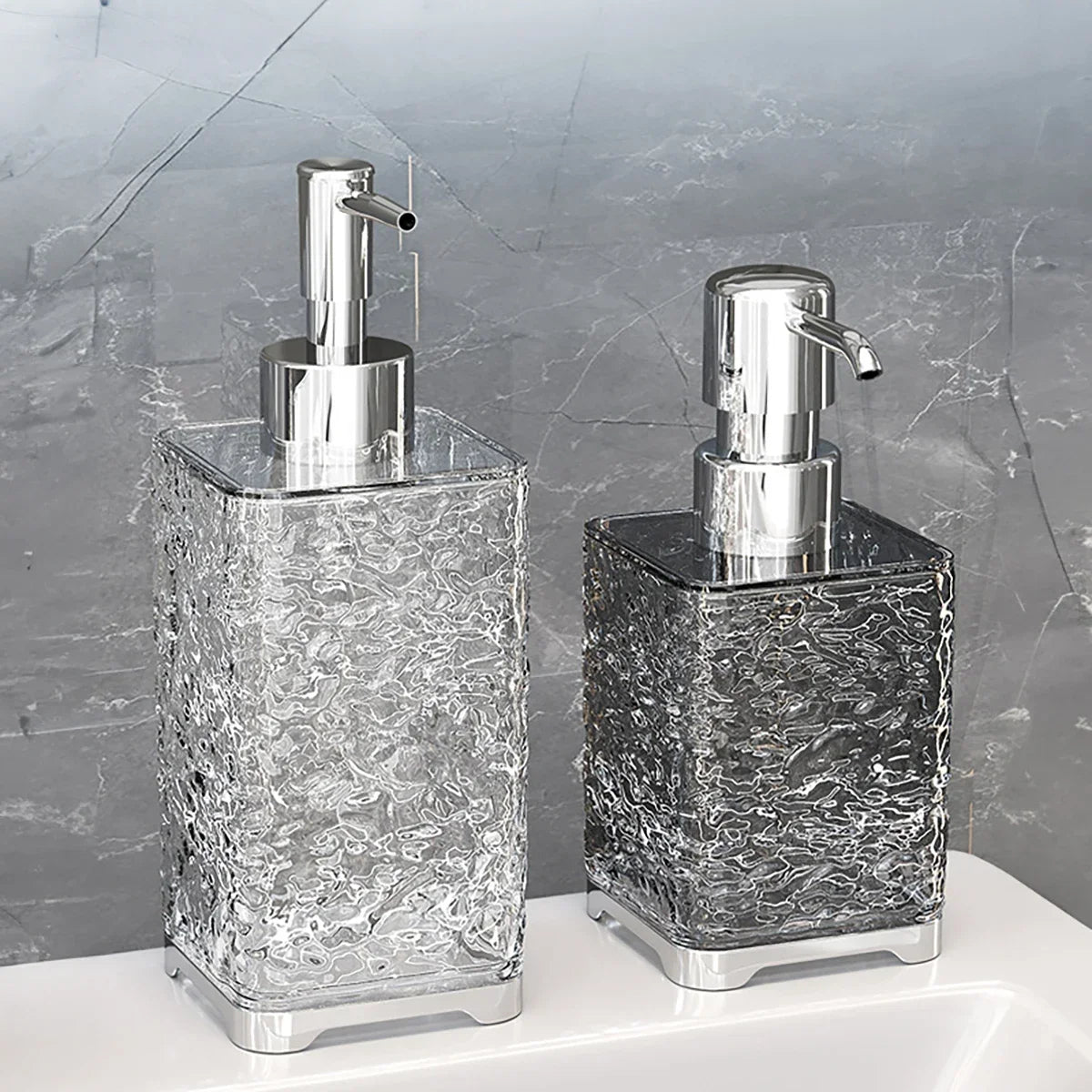 Dispenser di Sapone Liquido a Prova di Perdite Push Bottle Dispenser di Sapone Schiumoso