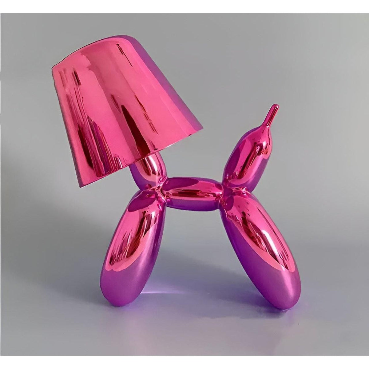 Pawsitive Glow: Lampada per cani elettroplaccata e creativa per la casa o l'ufficio alla moda
