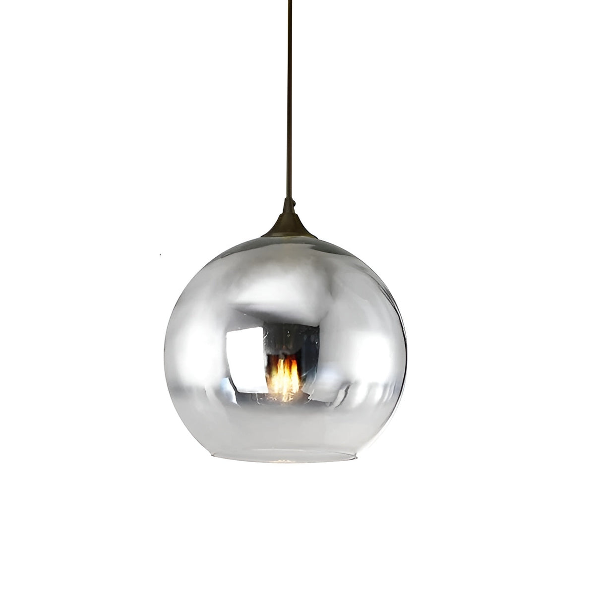 Lampada a sospensione in vetro industriale con LED – Moderna e decorativa | Ideale per cucine, sale da pranzo e bar
