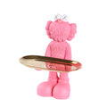 BearNest – Curiosa figura di orso in resina con vassoio per decorazione e stoccaggio