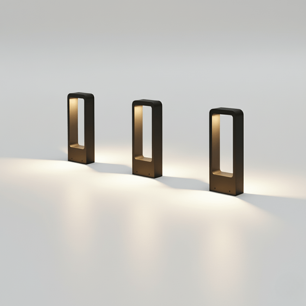 RadiantWay – Elegante Luce da Terra per Percorsi e Giardini