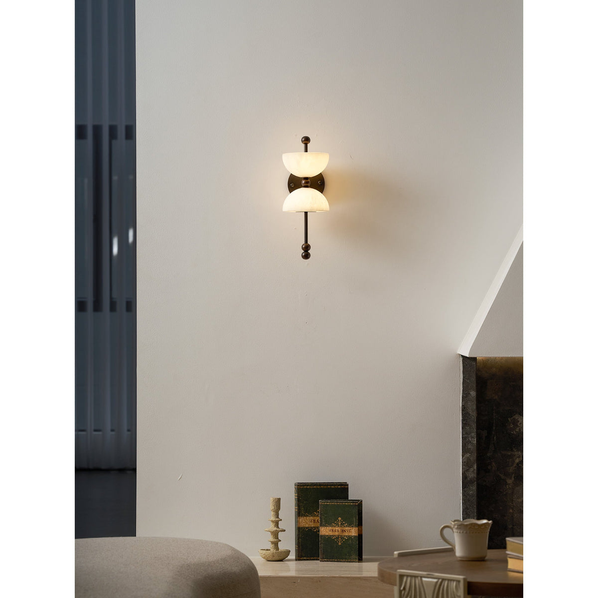 Lampada da Parete Lyra Alabastro