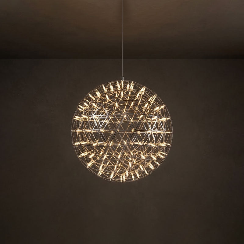 Sfera Pendente LED Geodetica