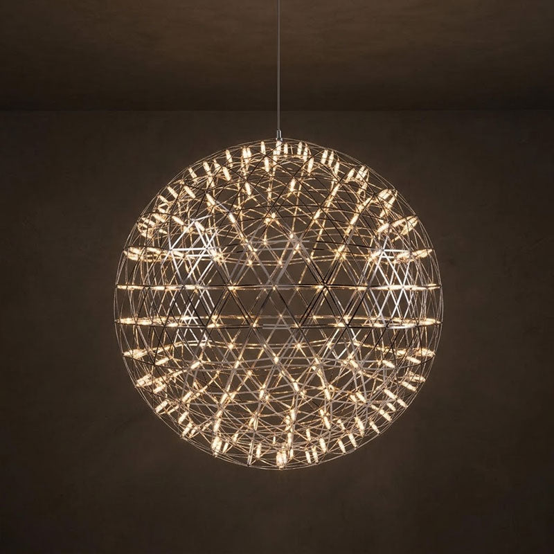 Sfera Pendente LED Geodetica