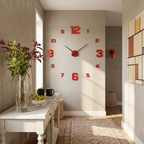 Orologio da Parete 3D Decorativo Design Moderno per Soggiorno
