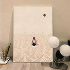 Poster di Brenna Beach Uomo e Ragazza