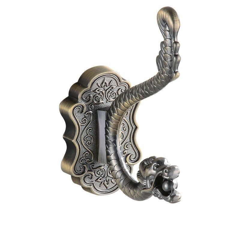 Ganci per Accappatoio in Metallo, Supporto per Asciugamani Decorativo per la Casa