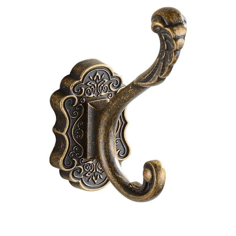 Ganci per Accappatoio in Metallo, Supporto per Asciugamani Decorativo per la Casa