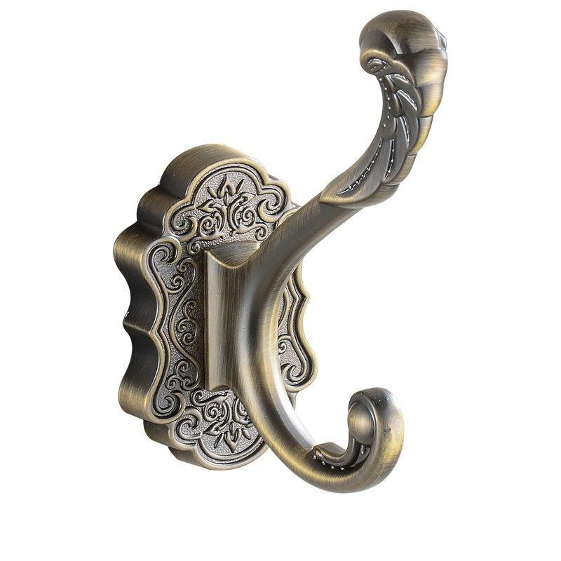Ganci per Accappatoio in Metallo, Supporto per Asciugamani Decorativo per la Casa