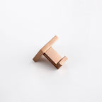 Accessorio per bagno in oro rosa, supporto per carta igienica e gancio per accappatoio