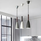 Lampada a sospensione in design scandinavo – Regolabile in altezza & Moderna | Perfetta per cucina & camera da letto