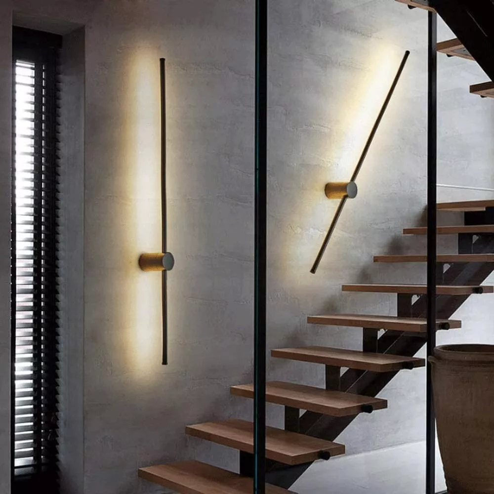 Lampada da Parete Lineare Minimalista per Esterni