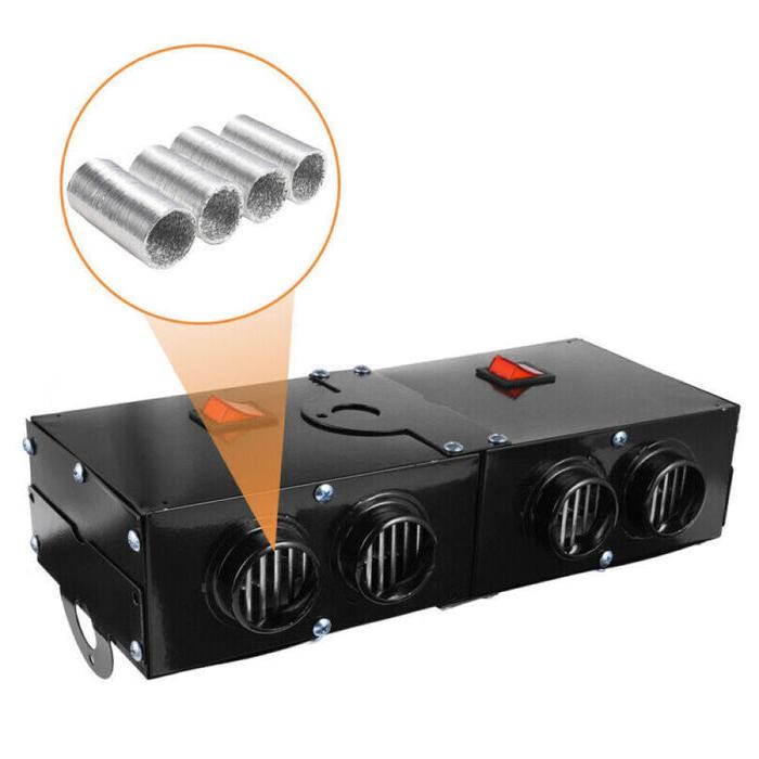 Riscaldatore per Auto 500W – Sbrinatore Elettrico Portatile per Auto