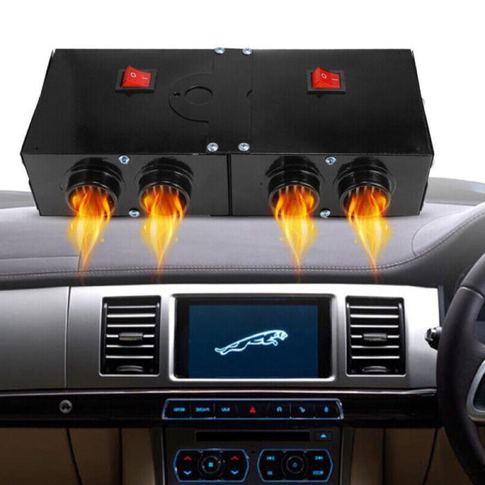 Riscaldatore per Auto 500W – Sbrinatore Elettrico Portatile per Auto