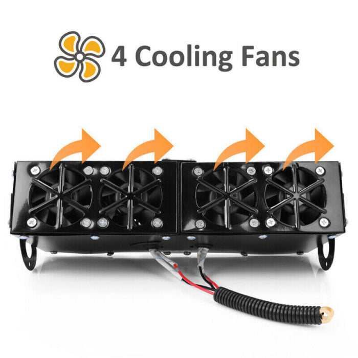 Riscaldatore per Auto 500W – Sbrinatore Elettrico Portatile per Auto