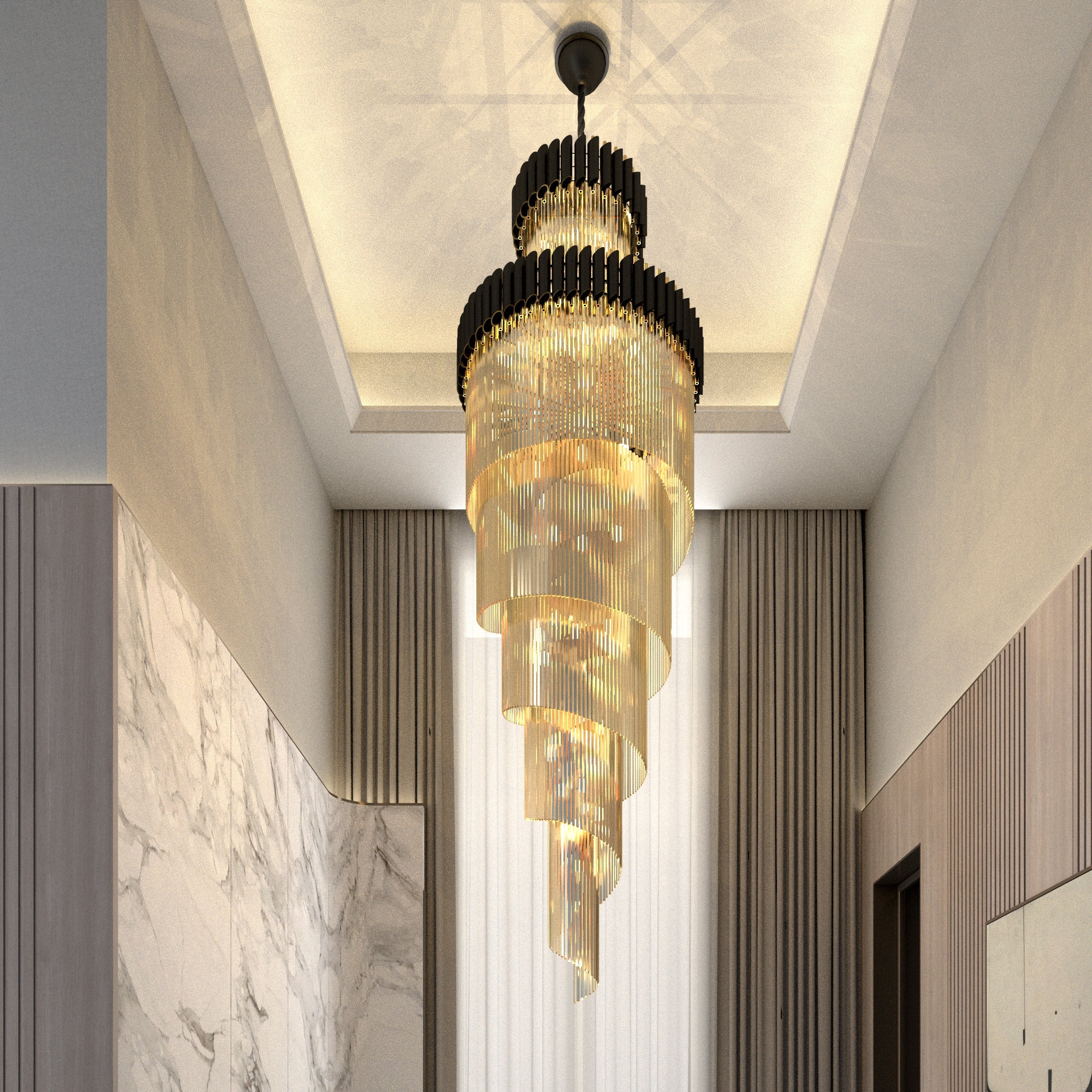 Candelabro di Cristallo Celestiale