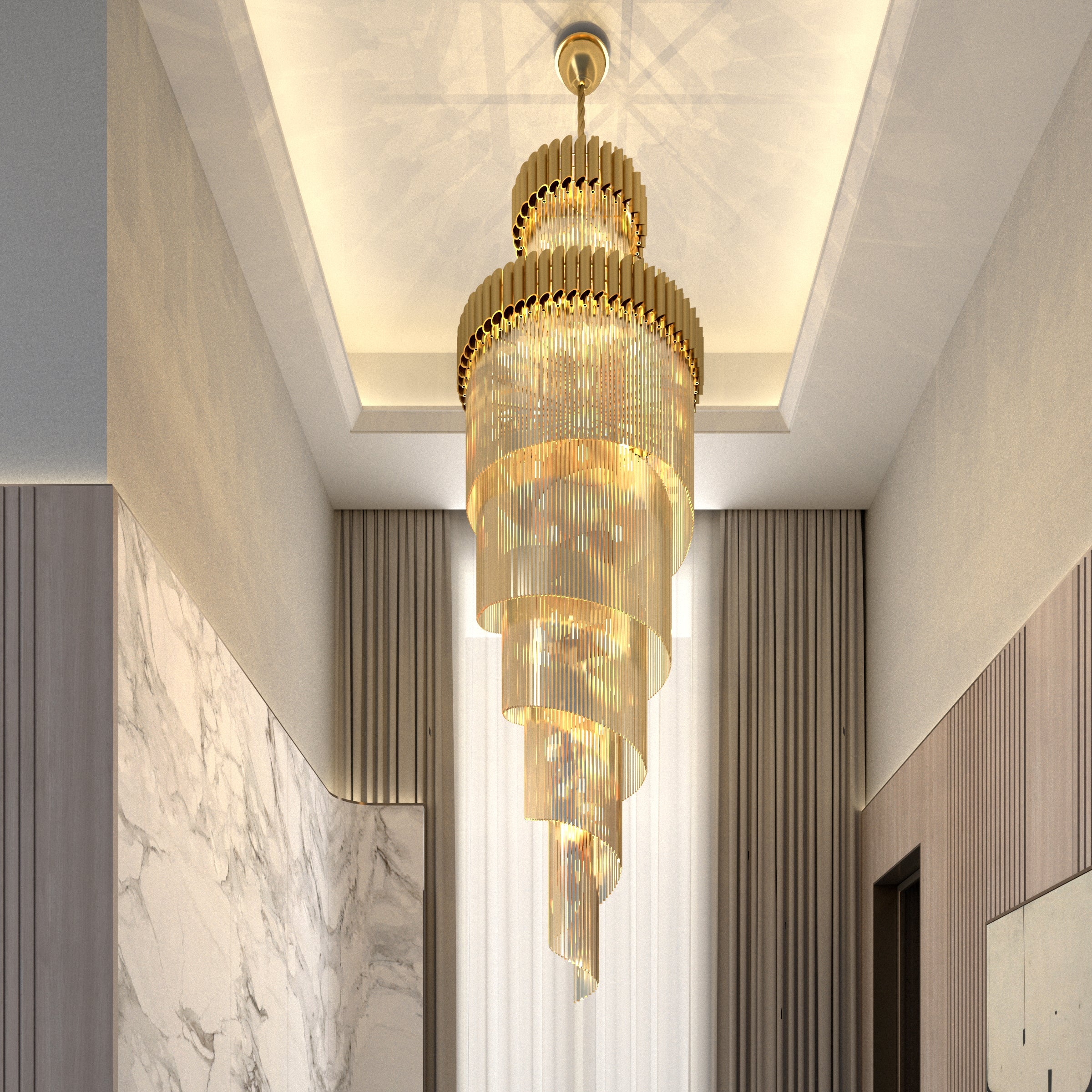 Candelabro di Cristallo Celestiale