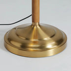 Lampada da terra Vintage Bloem Plissé Stoffa