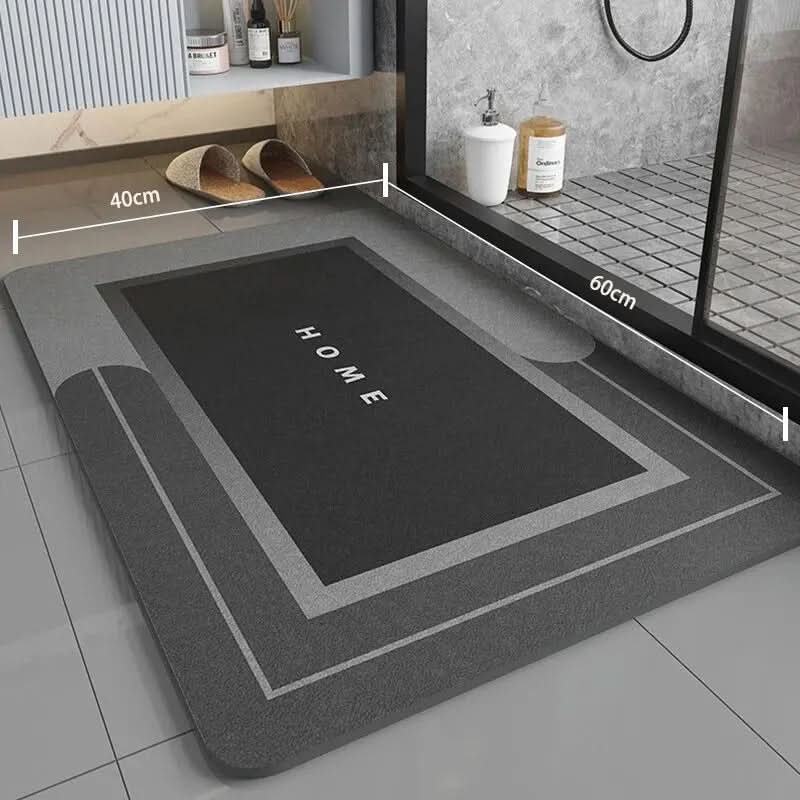 SafeTread – Tappetino da bagno antiscivolo ad asciugatura rapida per comfort e sicurezza