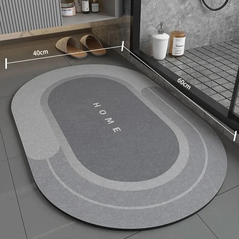 SafeTread – Tappetino da bagno antiscivolo ad asciugatura rapida per comfort e sicurezza