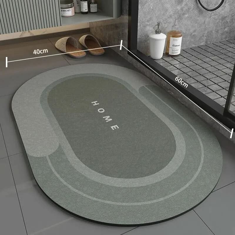 SafeTread – Tappetino da bagno antiscivolo ad asciugatura rapida per comfort e sicurezza