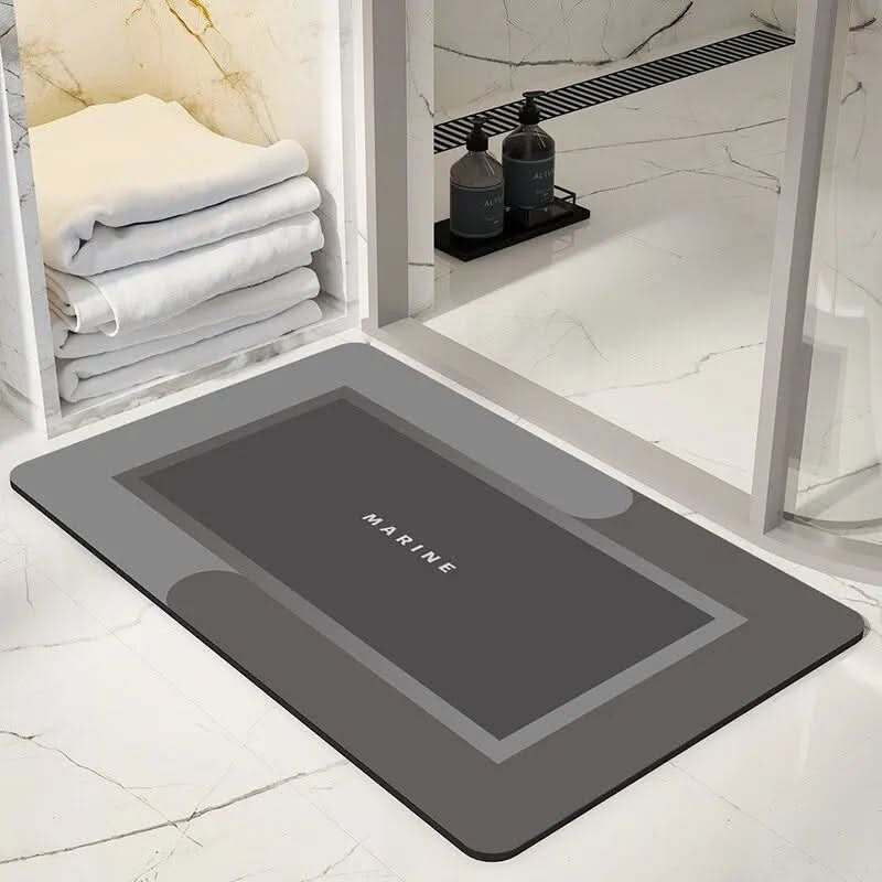 SafeTread – Tappetino da bagno antiscivolo ad asciugatura rapida per comfort e sicurezza