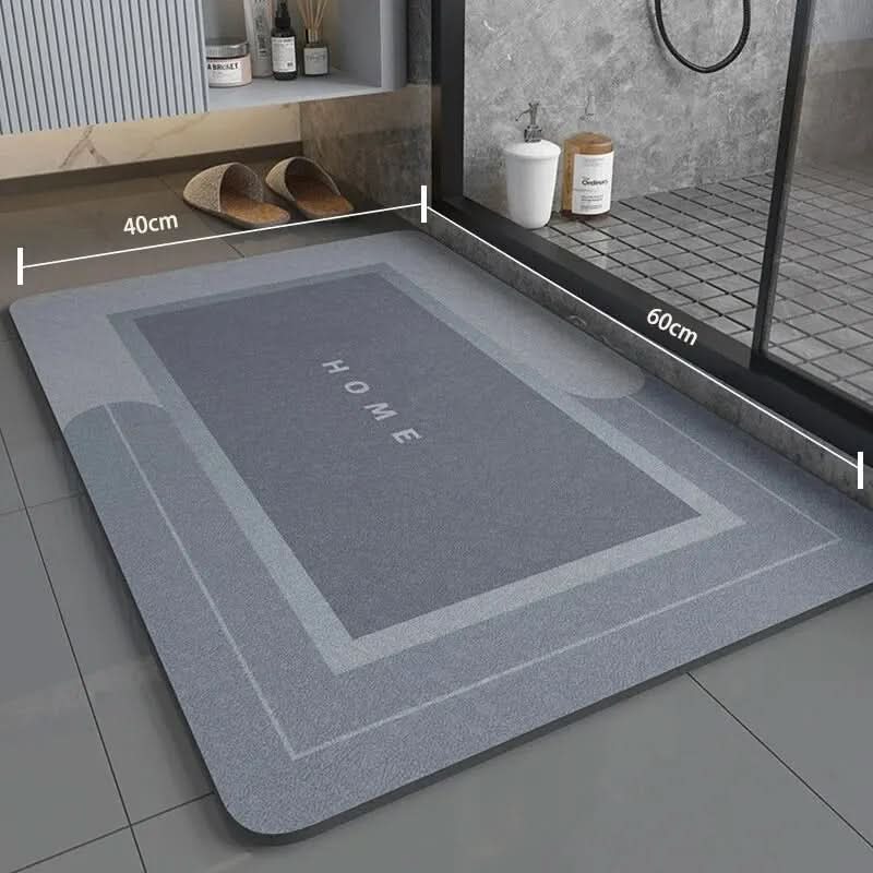 SafeTread – Tappetino da bagno antiscivolo ad asciugatura rapida per comfort e sicurezza