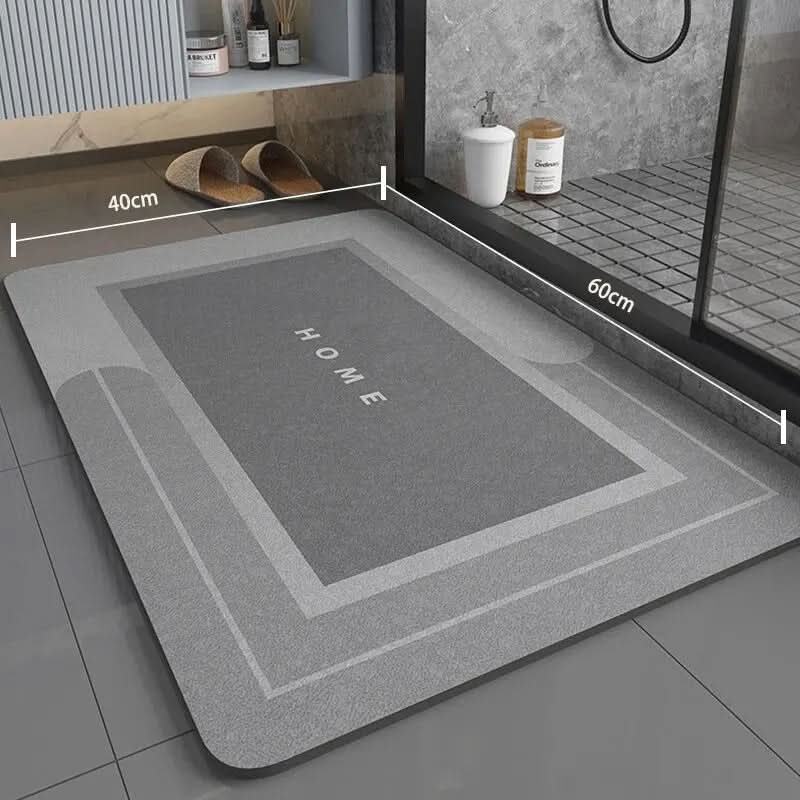 SafeTread – Tappetino da bagno antiscivolo ad asciugatura rapida per comfort e sicurezza