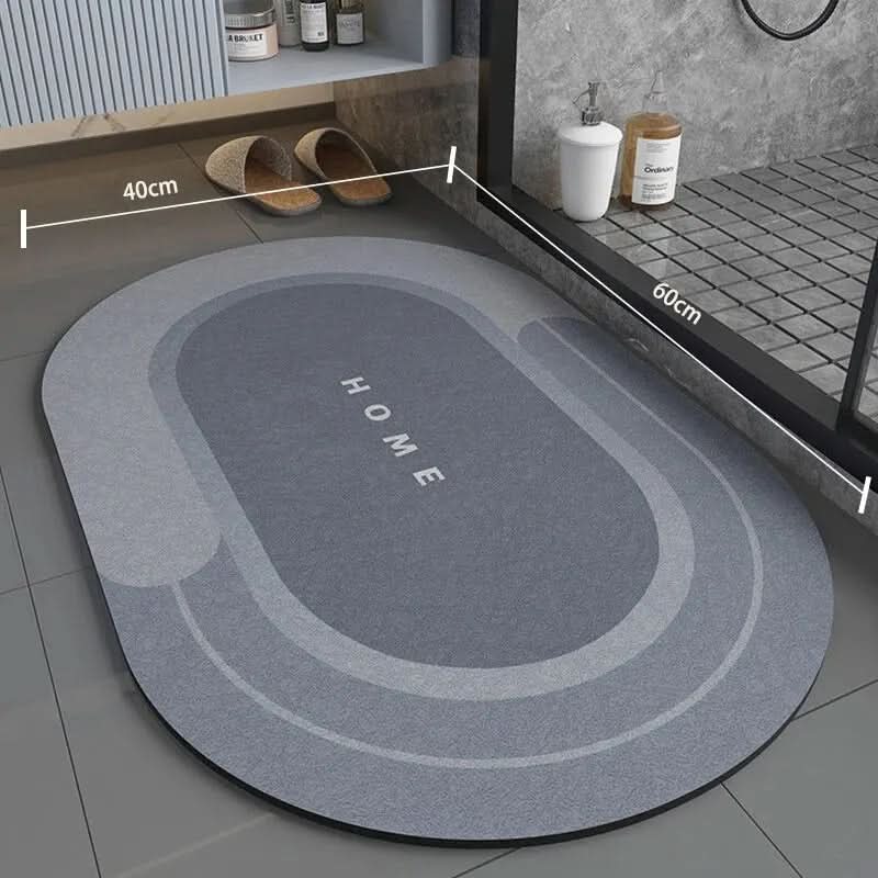 SafeTread – Tappetino da bagno antiscivolo ad asciugatura rapida per comfort e sicurezza