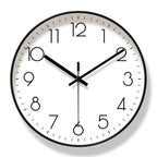 HUSKLOK – Orologio da Parete Nordico Silenzioso con Design Minimalista