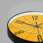 HUSKLOK – Orologio da Parete Nordico Silenzioso con Design Minimalista