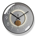 HUSKLOK – Orologio da Parete Nordico Silenzioso con Design Minimalista