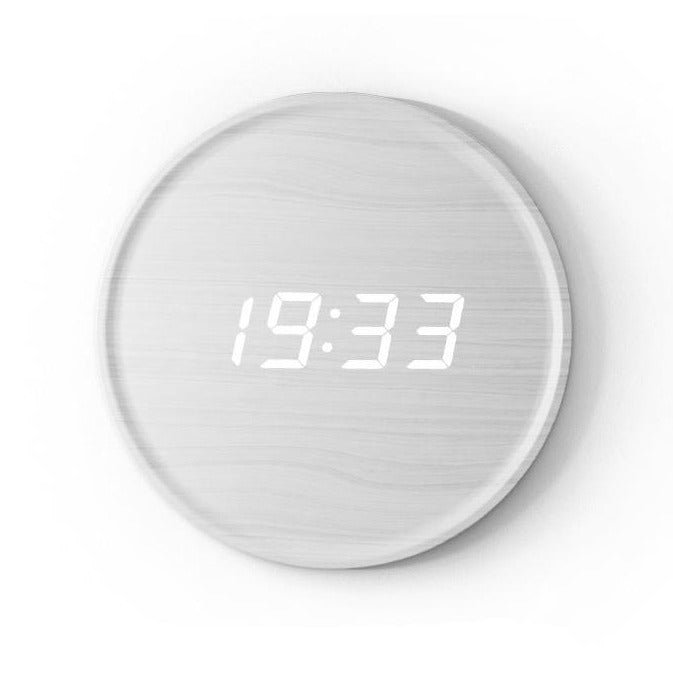 Orologio da Parete Digitale Scandinavo con Display LED e Alimentazione USB