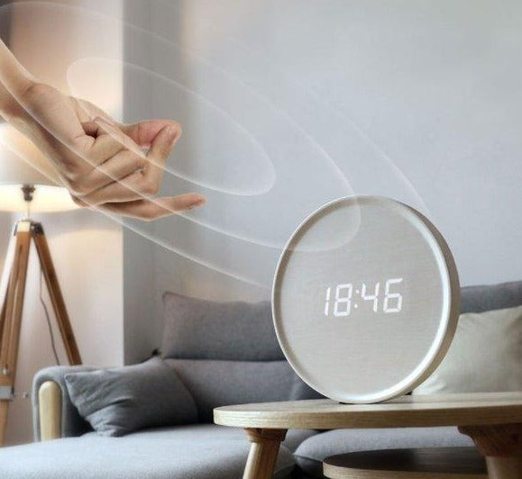 Orologio da Parete Digitale Scandinavo con Display LED e Alimentazione USB