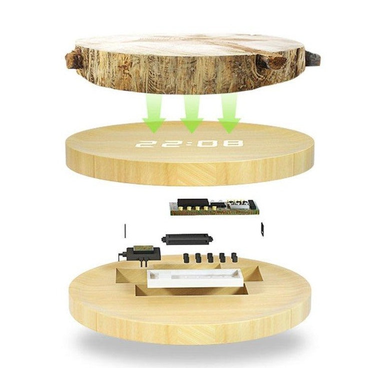 Orologio da Parete Digitale Scandinavo con Display LED e Alimentazione USB