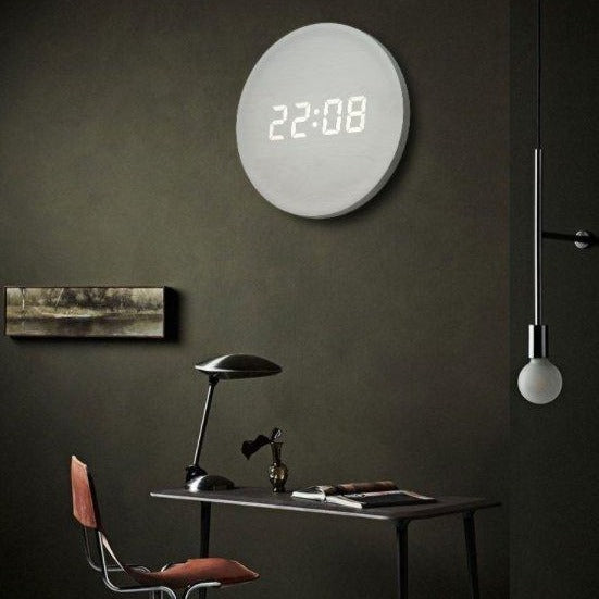 Orologio da Parete Digitale Scandinavo con Display LED e Alimentazione USB