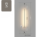 Lampada da terra LED Snella – Design minimalista per un'atmosfera domestica accogliente