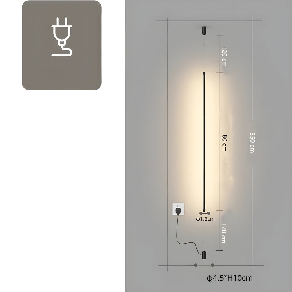 Lampada da terra LED Snella – Design minimalista per un'atmosfera domestica accogliente