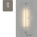 Lampada da terra LED Snella – Design minimalista per un'atmosfera domestica accogliente