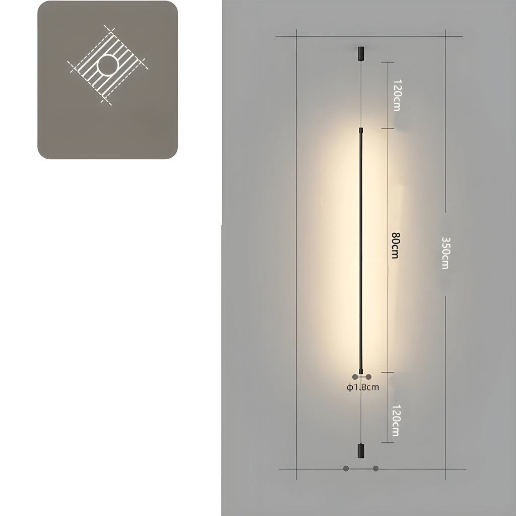 Lampada da terra LED Snella – Design minimalista per un'atmosfera domestica accogliente