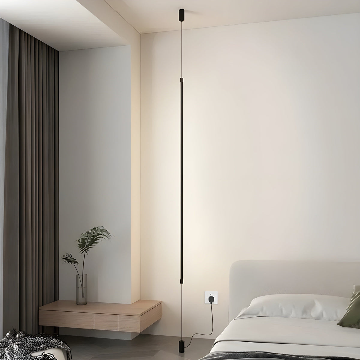 Lampada da terra LED Snella – Design minimalista per un'atmosfera domestica accogliente