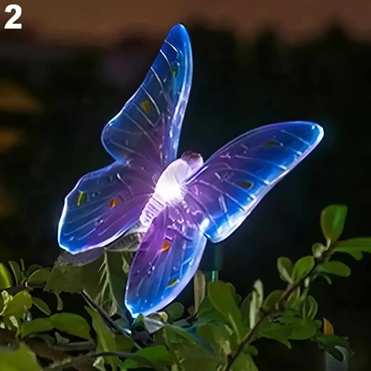 Lampada solare a farfalla – Illuminazione incantevole per il tuo giardino