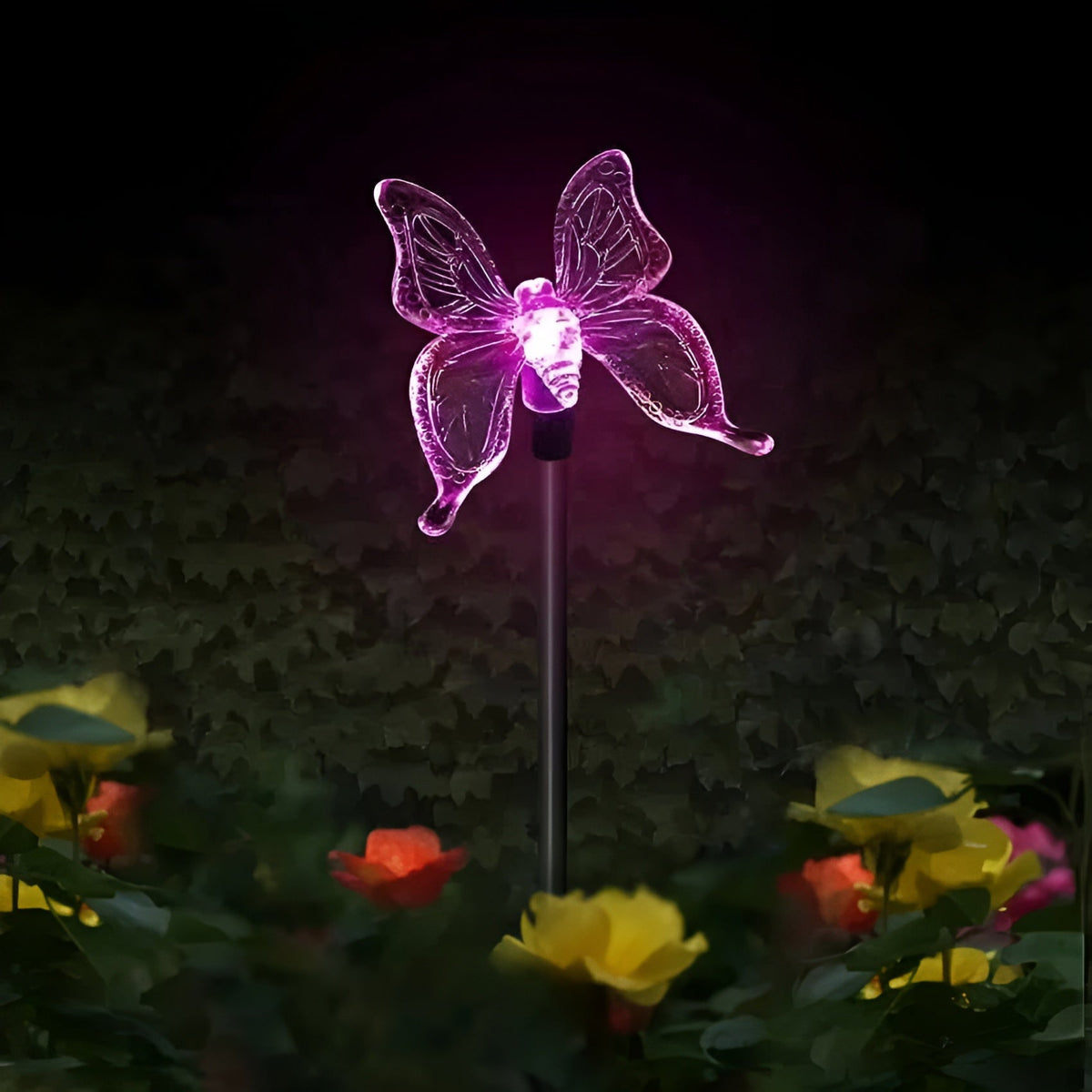 Lampada solare a farfalla – Illuminazione incantevole per il tuo giardino