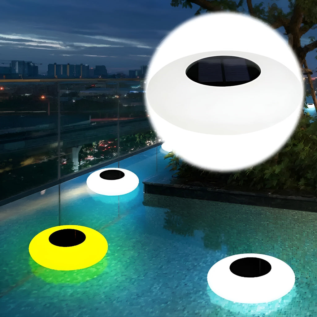 Luci LED solari galleggianti – Cambio colore per piscina e giardino