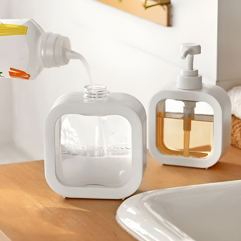 Dispenser di sapone in stile scandinavo – Eleganza minimalista per bagno e cucina
