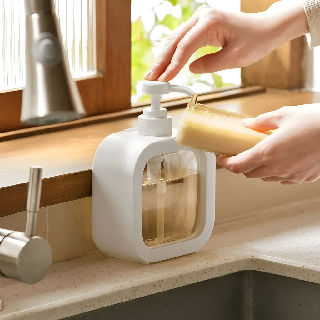 Dispenser di sapone in stile scandinavo – Eleganza minimalista per bagno e cucina