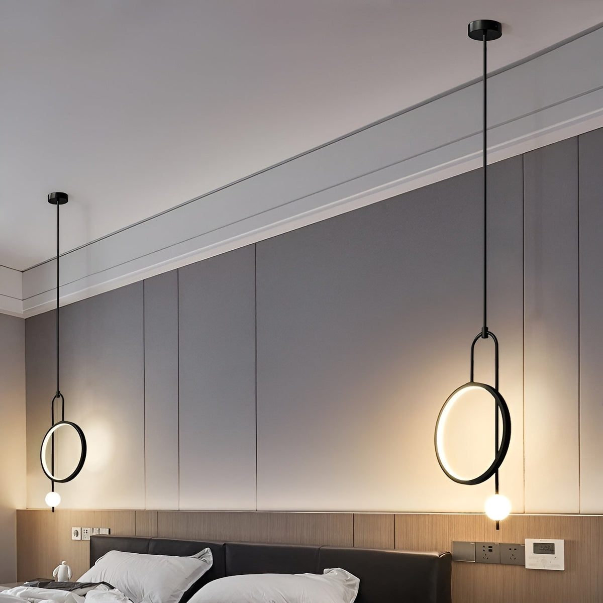 SereniRing Light - Moderna Lampada da Soffitto LED a Anello