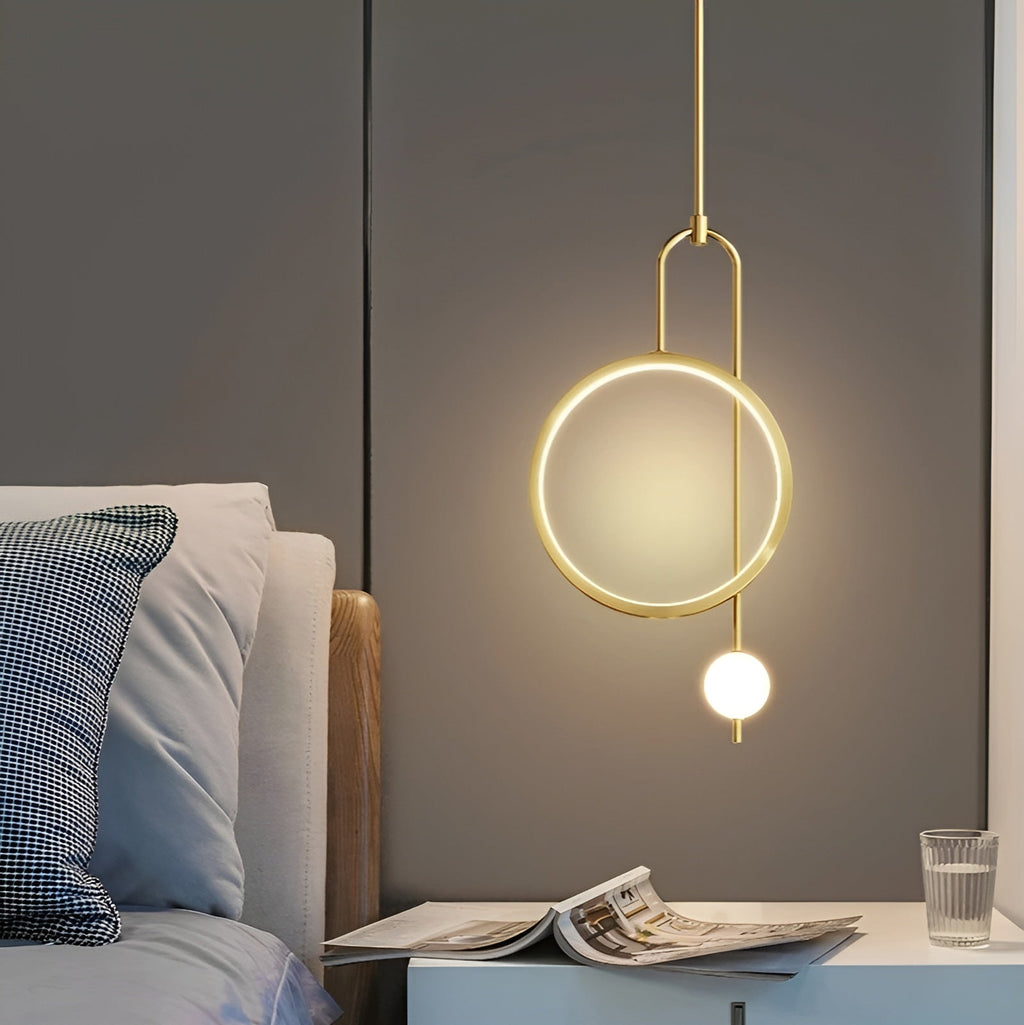 SereniRing Light - Moderna Lampada da Soffitto LED a Anello