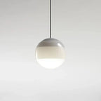 Lampada a Sospensione in Vetro con Gradiente di Colore Illuminazione Moderna