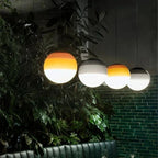 Lampada a Sospensione in Vetro con Gradiente di Colore Illuminazione Moderna
